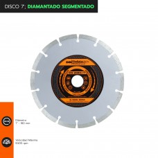 DISCO 7' DIAMANTADO SEGMENTADO DS8180/1