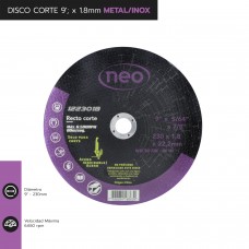 DISCO CORTE 9' x 1.8mm ACERO INOX 1223018